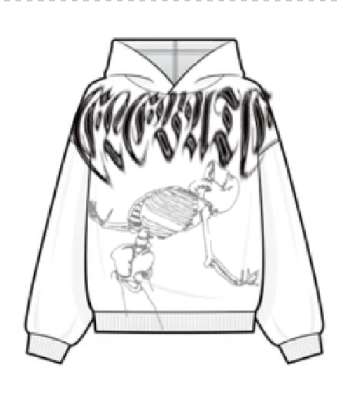 *Preorder* Elev8 Skeleton hoodie